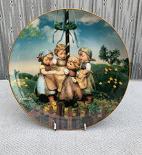 HUMMEL Calender Plate  MAYPOLE by Danbury Mint Ltd Ed, Ring Around the Rosie