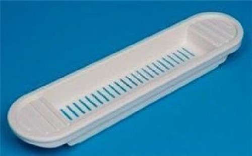 White plastic bath tub - bath, caddy