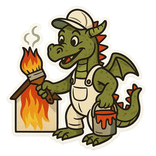 Funny dragon cartoon car - cartoon,