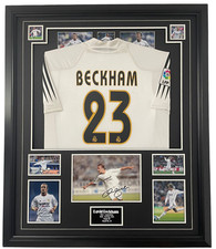 David Beckham of Madrid Signed