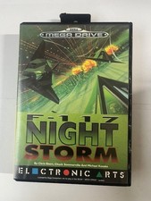 Sega Mega Drive F-11Z Night Storm Game - Boxed and Manual