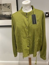 BNWT MARC CAIN Green Linen