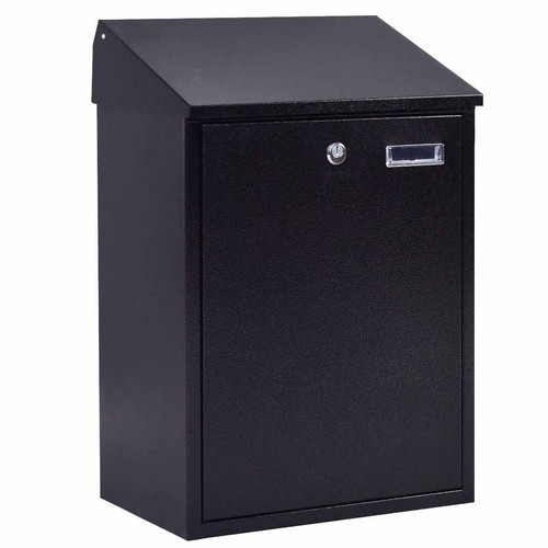 Steel lockable postbox locking - steel,