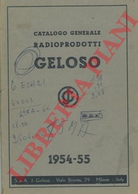 Geloso catalogo generale - geloso,