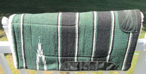 Green fleece western - green,