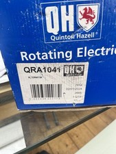 Quinton hazel alternator QRA1041 brand new