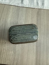 Old Tin, Allenbury's Glycerine & Black Currant Pastilles Allen & Hanburys London