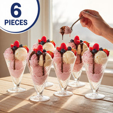 Ice cream sundae - cream, soda