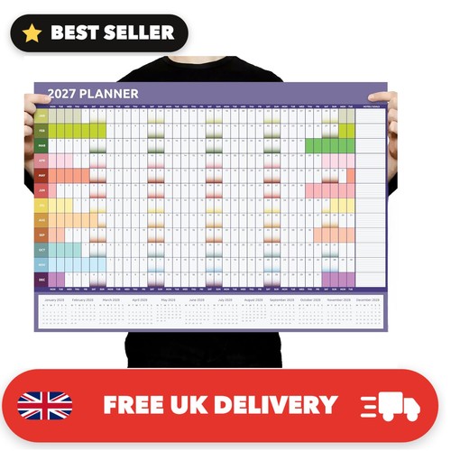 2027 wall planner full to - 2027,