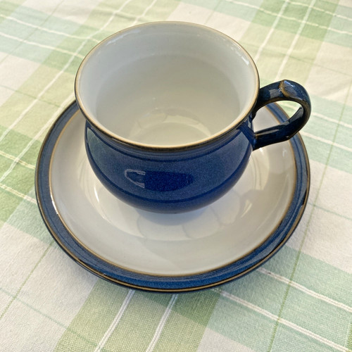 Denby imperial blue tea cup - denby, &