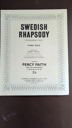Vintage original sheet - original, music