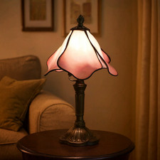 Tiffany Table Lamp, Stained