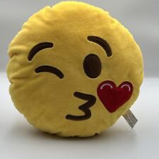 Imoji, Blowing A Kiss Emoji Ball, Medium Plush Soft Toy