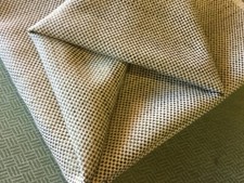 80 cm  Ian Mankin fabric remnant DUNDEE sage.