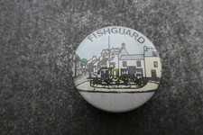 Fishguard Pin Badge Button