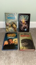 Dr Doctor Who 4 Hardback Target Novels Classic Dr Who Bulk Lot Collection Lot