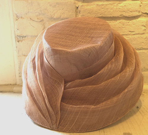 Pale pink hat - pale, ascot