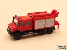 Roco Kibri (?) Unimog double cab fire department equipment truck custom build 1: