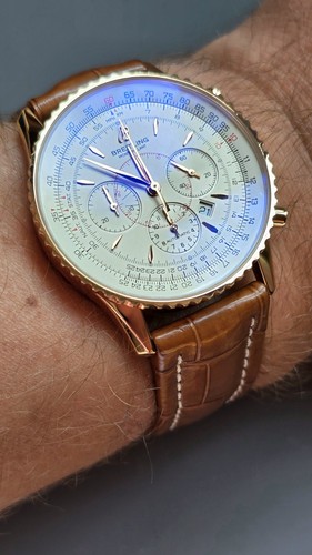 Solid 18k gold breitling - 18k,