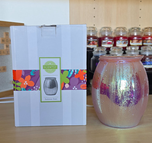 Scentsy summer rain iridescent - scentsy,