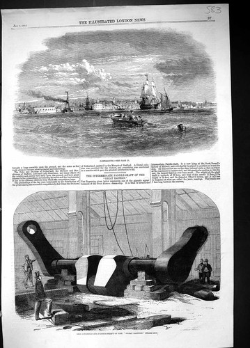 Old 1859 view portsmouth - 1859,