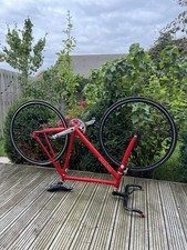 Track bike. Genesis Madison aluminium velodrome bike, 56 cm frame, red