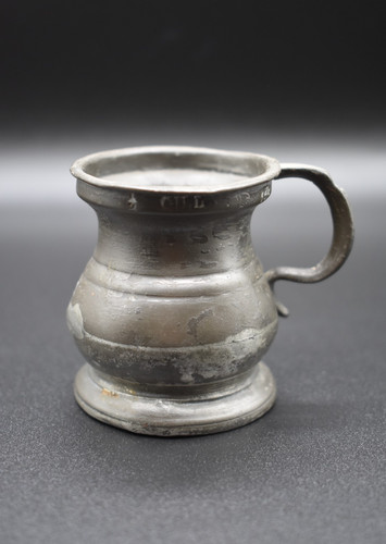 Antique english half gill - english,