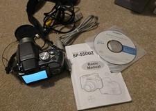 Olympus SP-550UZ Digital Camera 7.1MP 18x Optical Zoom Fully Functional
