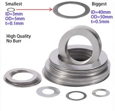 20-200 x Thin Shim Washers