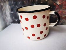 Vintage rare red polka dot