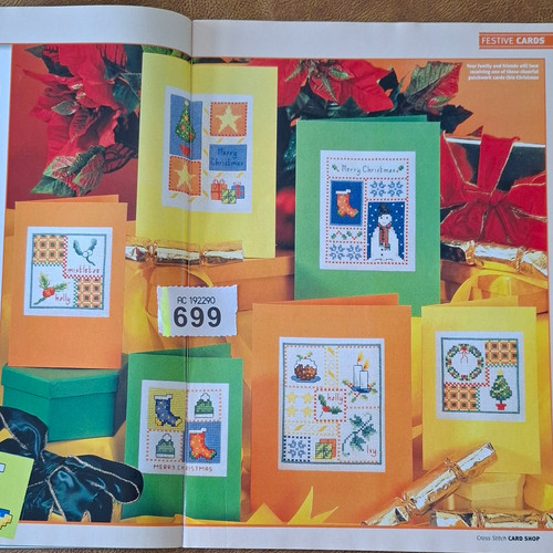 Festive cards cross - cards,