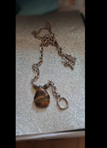 Vintage danon toggle - toggle, necklace