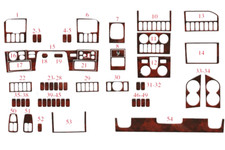 Wood Look Dash Trim Kit for