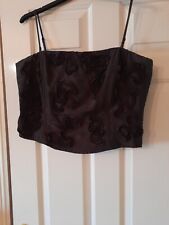 Ladies Boned Basque/brasier Top. Size 16