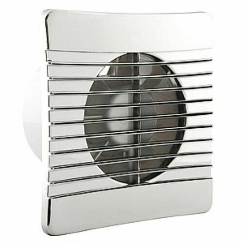 Chrome bathroom extractor - bathroom, fan