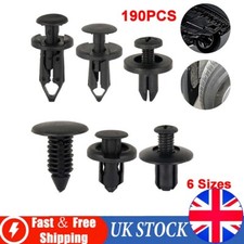 190Pcs Car Body Trim Clips