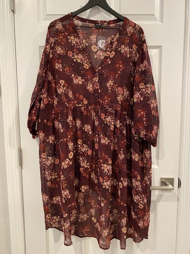 Bnwot torrid burgundy sheer - torrid,