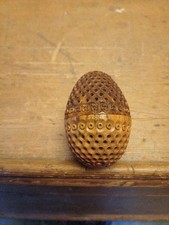 Antique Carved Coquilla Nut