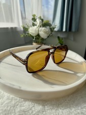 Pilot Leopard Print Sunglasses