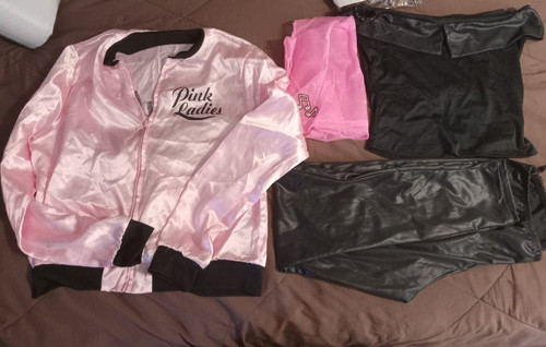 Pink ladies jacket grease - pink,