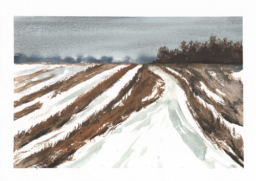 Original watercolour gouache - original,