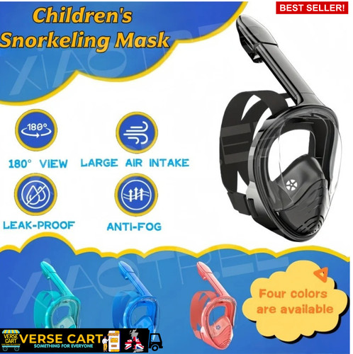 Kids full face snorkel - snorkel, mask