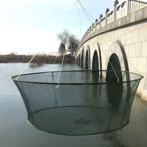 Foldable drop net fishing - foldable,
