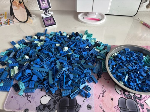 Loose lego blue - loose, bricks
