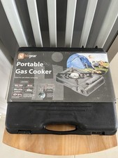 Hi-Gear Portable Camping Stove Single Burner Gas Cooker