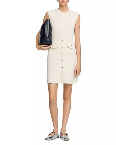 Sandro rib knit - rib, mini