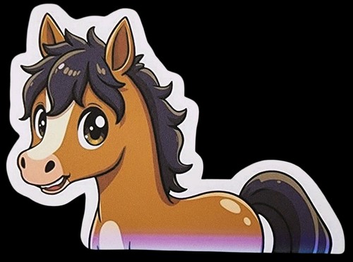 Horse waterproof car - horse, decal