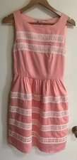 REVIEW Dress Size 8 Peach