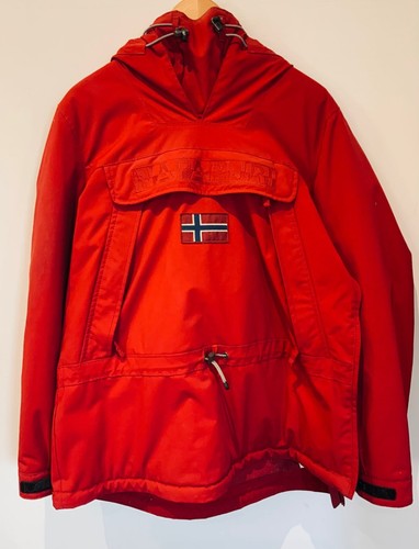 Napapijri jacket red - napapijri, xl.