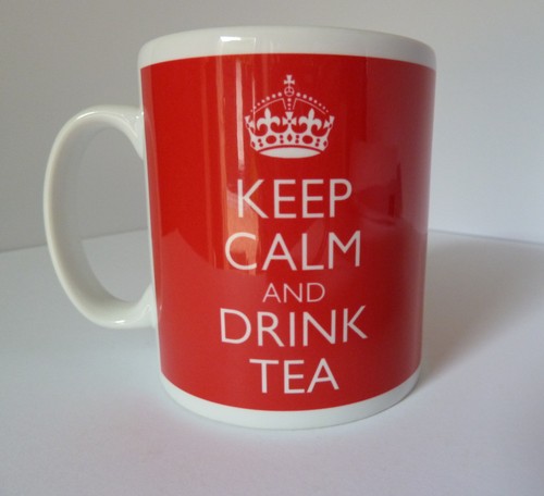 Keep calm and drink tea - keep,